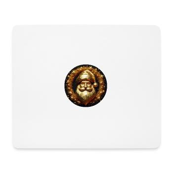 Golden Santa Claus - Mouse Pad (horizontal) - white - Front