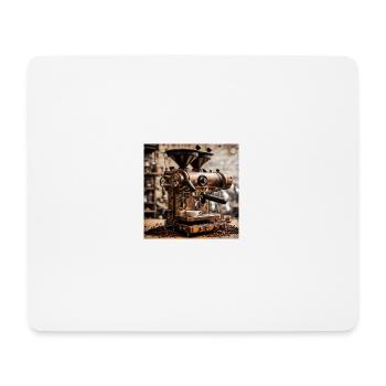 Coffee Bean Art - Mouse Pad (horizontal) - white - Front