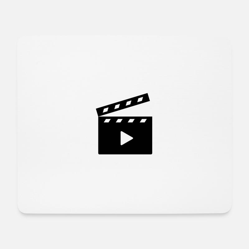 cinema - Mousepad (Querformat) - Weiß