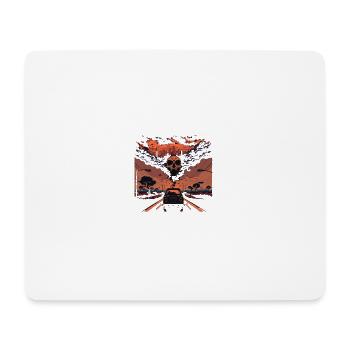 the stand - Mouse Pad (horizontal) - white - Front