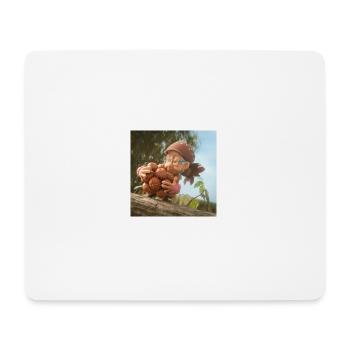 Chestnut omi - Mouse Pad (horizontal) - white - Front