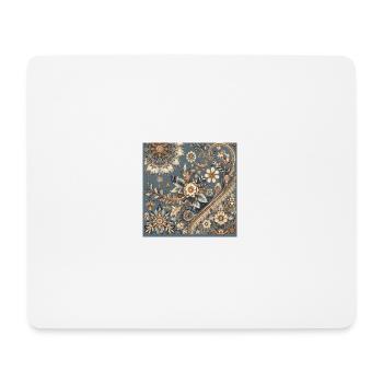 Floral Pattern Vintage - Mouse Pad (horizontal) - white - Front