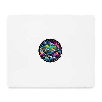Terre plate - La vérité - Tapis de souris (format paysage) - blanc - Devant