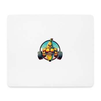 Pumperbanane - Mousepad (Querformat) - Weiß - Vorne