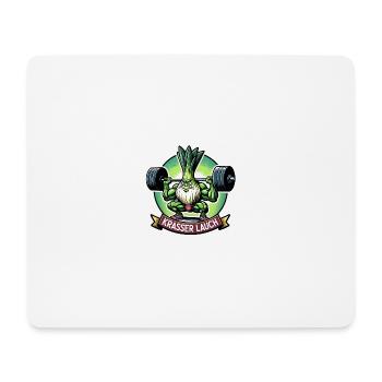 Krasser Lauch - Mousepad (Querformat) - Weiß - Vorne