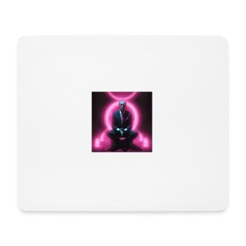 Italian politician vaporwave - Mouse Pad (horizontal) - white - Front