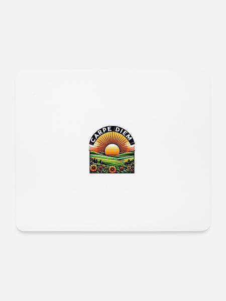 Carpe Diem - Mouse Pad (horizontal) - white