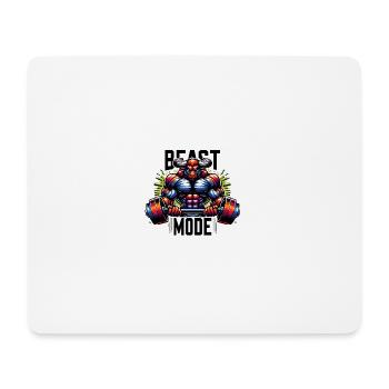 Monster Mode - Mouse Pad (horizontal) - white - Front