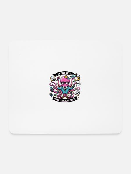 I'm not Bossy - Mouse Pad (horizontal) - white