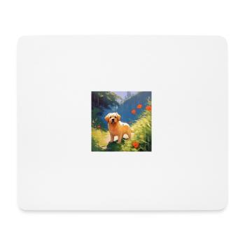 My little dog - my little friend - Mouse Pad (horizontal) - white - Front