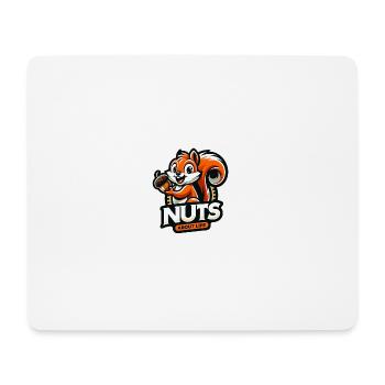 Nuts about Life - Mousepad (Querformat) - Weiß - Vorne