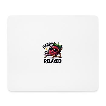 Berry Relaxed - Mouse Pad (horizontal) - white - Front