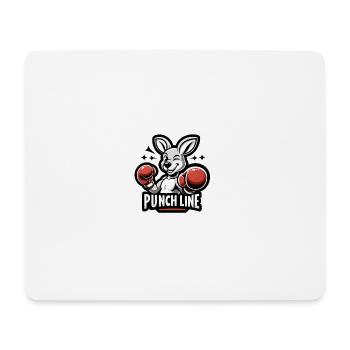 Punch Line - Mouse Pad (horizontal) - white - Front