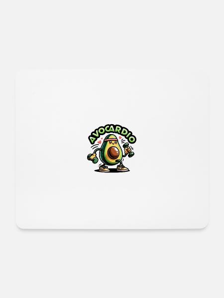 Avocardio - Mouse Pad (horizontal) - white
