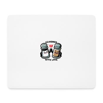 Seasoned with Love - Mouse Pad (horizontal) - white - Front