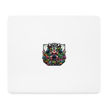 Fueled by Plants - Mouse Pad (horizontal) - white - Front