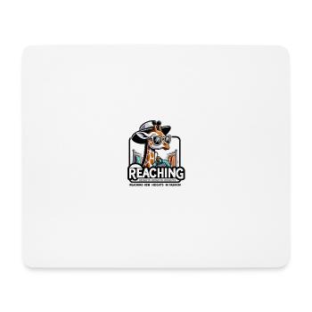 Atteindre de nouveaux sommets - Tapis de souris (format paysage) - blanc - Devant