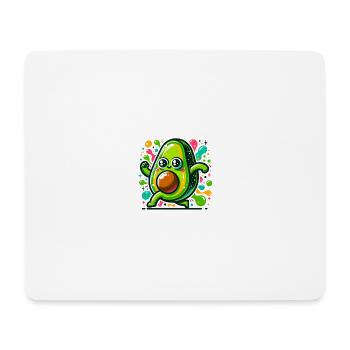 Dancing Avocado - Mouse Pad (horizontal) - white - Front