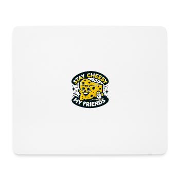 Restez ringard - Tapis de souris (format paysage) - blanc - Devant