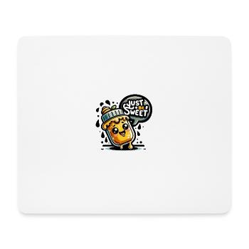 Just Be Sweet - Mouse Pad (horizontal) - white - Front