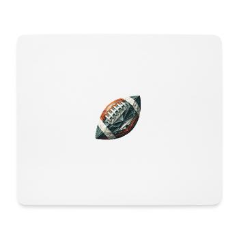 American Football - Mousepad (Querformat) - Weiß - Vorne