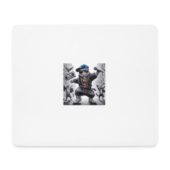 MC Meow - Mouse Pad (horizontal) - white - Front