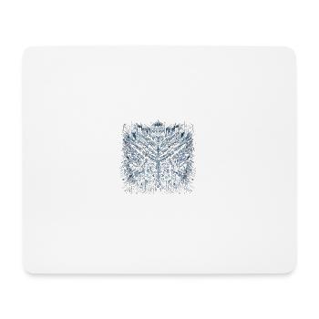 Digitale Festung - Mousepad (Querformat) - Weiß - Vorne