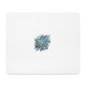 Geschwindigkeit neuronaler Netze - Mousepad (Querformat) - Weiß - Vorne