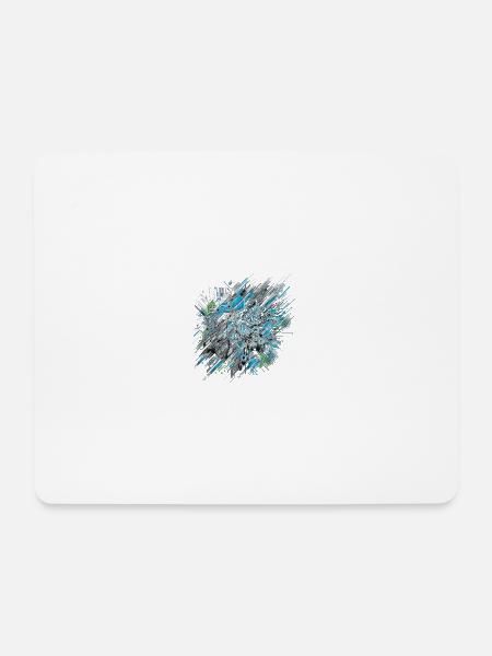 Neural Network Velocity - Mouse Pad (horizontal) - white