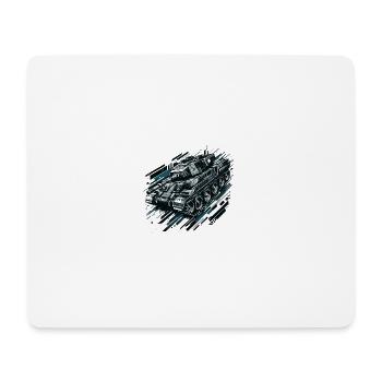 Armored Vanguard Advance - Mouse Pad (horizontal) - white - Front