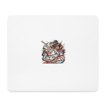 Artillery Fury Unleashed - Mouse Pad (horizontal) - white - Front