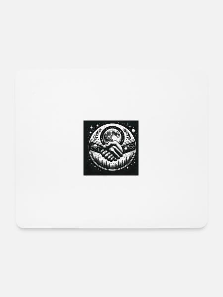 Cosmic Connection - Mouse Pad (horizontal) - white