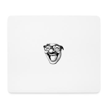 Funny face! - Mouse Pad (horizontal) - white - Front