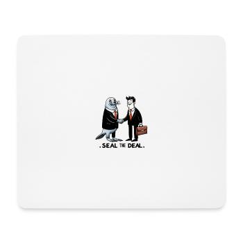 Seal The Deal - Mousepad (Querformat) - Weiß - Vorne