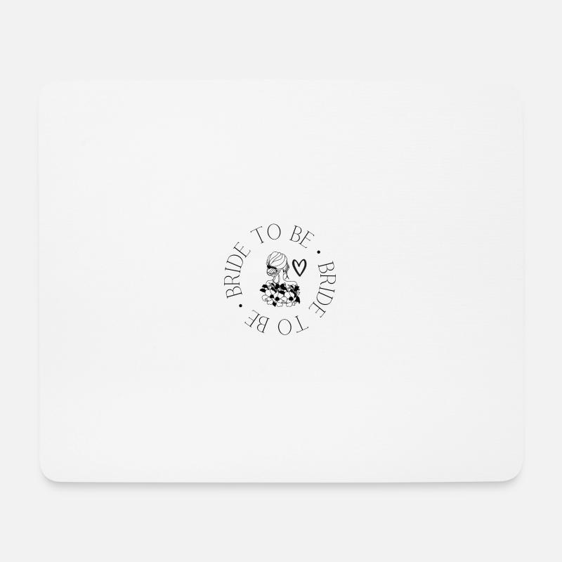 Bride to Be - Mousepad (Querformat) - Weiß