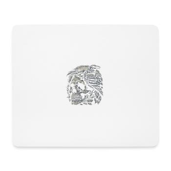 Sentinelle de minuit - Tapis de souris (format paysage) - blanc - Devant