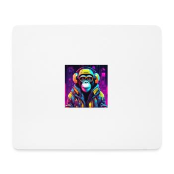 Nft Monkey - Mouse Pad (horizontal) - white - Front