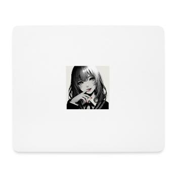 Killer Girl - Mousepad (Querformat) - Weiß - Vorne