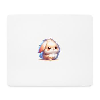 Bunny girl - Mouse Pad (horizontal) - white - Front
