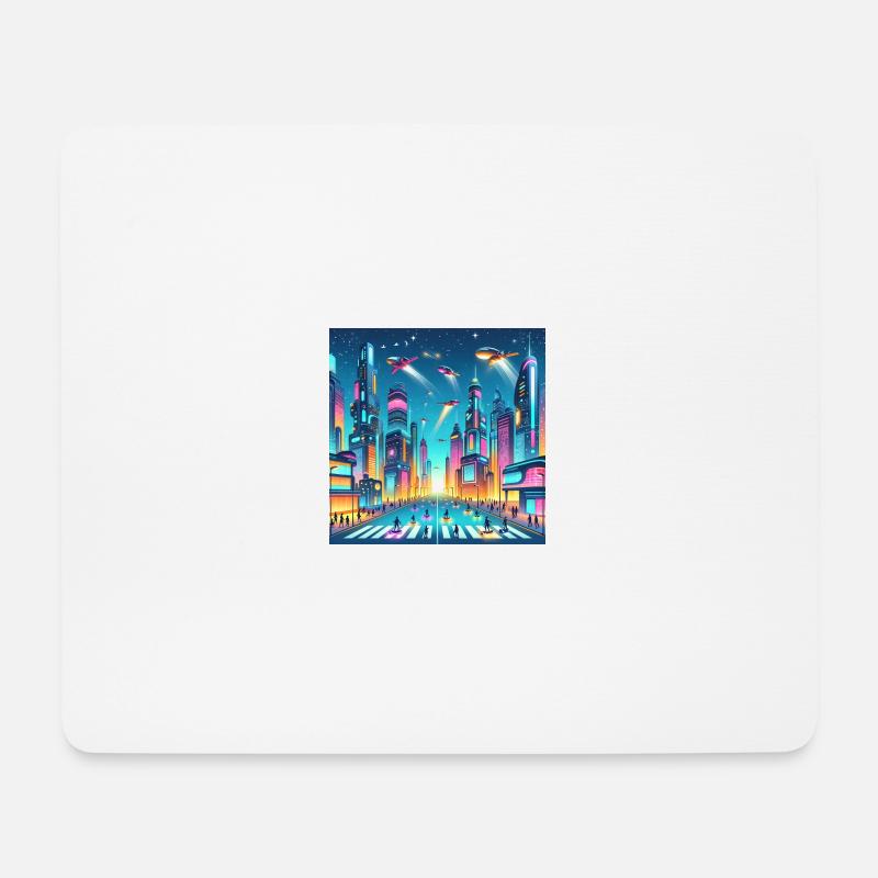 Next Time - Mousepad (Querformat) - Weiß