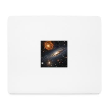 Galaxy - Mousepad (Querformat) - Weiß - Vorne