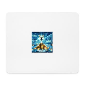 Bitcoin Crypto - Mouse Pad (horizontal) - white - Front