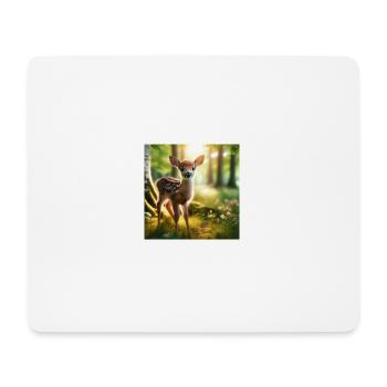 fawn 1 - Mouse Pad (horizontal) - white - Front