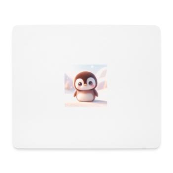 Penguins snow 2 - Mouse Pad (horizontal) - white - Front