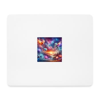 Mystical Creatures 1 - Mouse Pad (horizontal) - white - Front