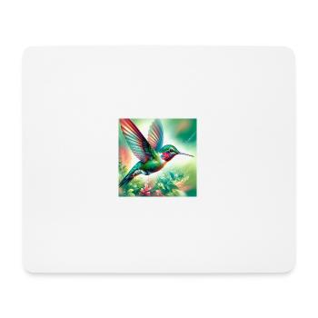 Hummingbird - Mouse Pad (horizontal) - white - Front