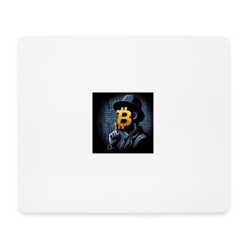 Bitcoin - Mousepad (Querformat) - Weiß - Vorne