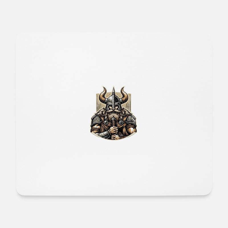 Viking Valor - Mouse Pad (horizontal) - white
