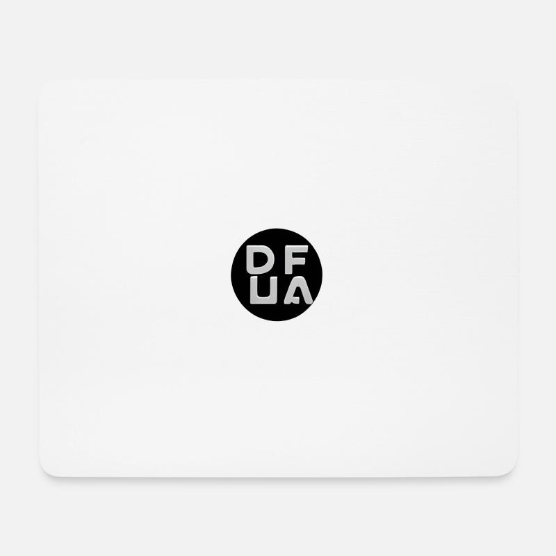 Designer logo - Mousepad (Querformat) - Weiß