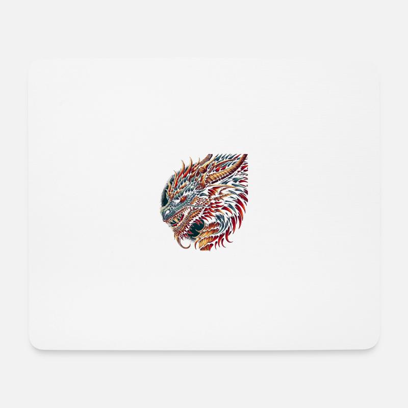 Blaze of Glory - Mouse Pad (horizontal) - white